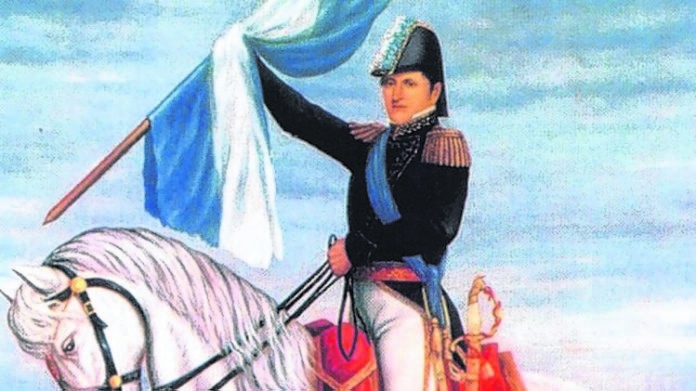 Imagen-Manuel-Belgrano-bandera