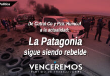 La Patagonia sigue siendo rebelde